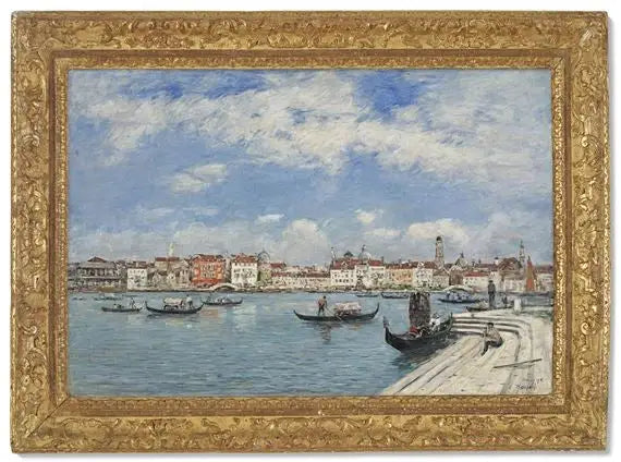 Venezia, vista presa da San Giorgio - Eugène Boudin