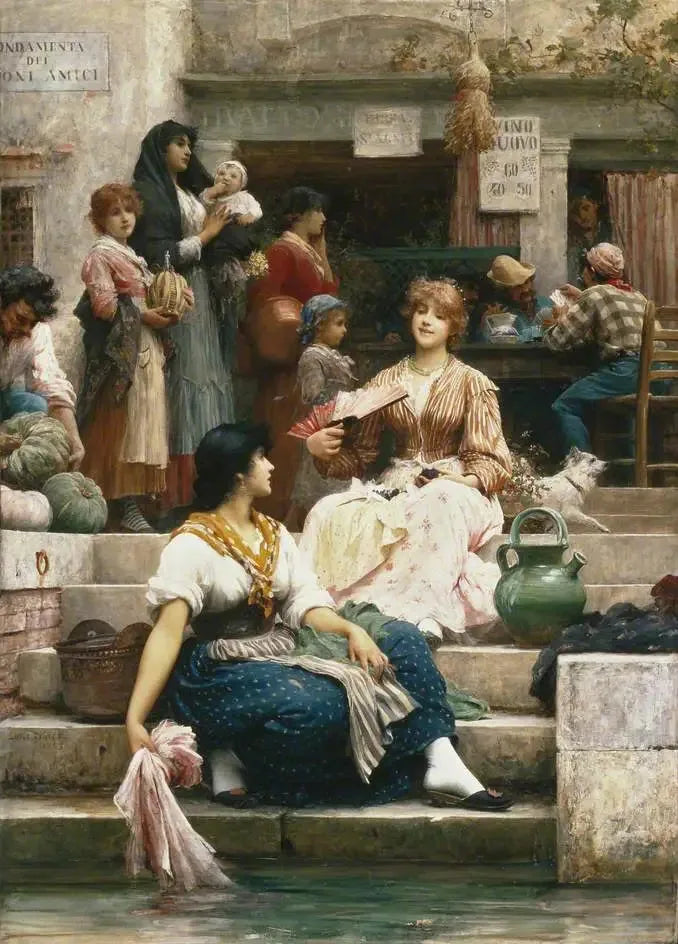 Vénitiens - Luke Fildes