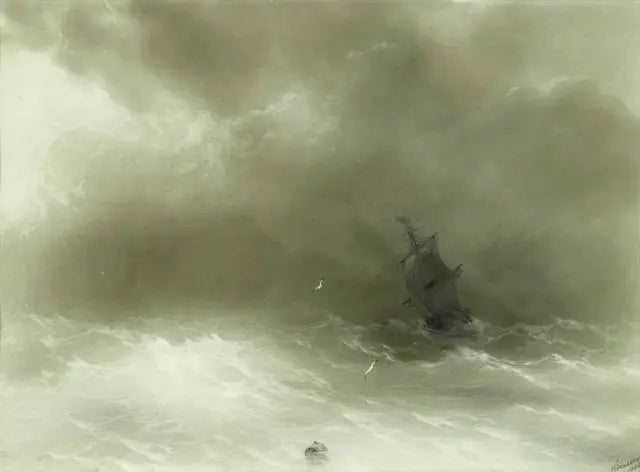 Vent fort - Ivan Aïvazovski
