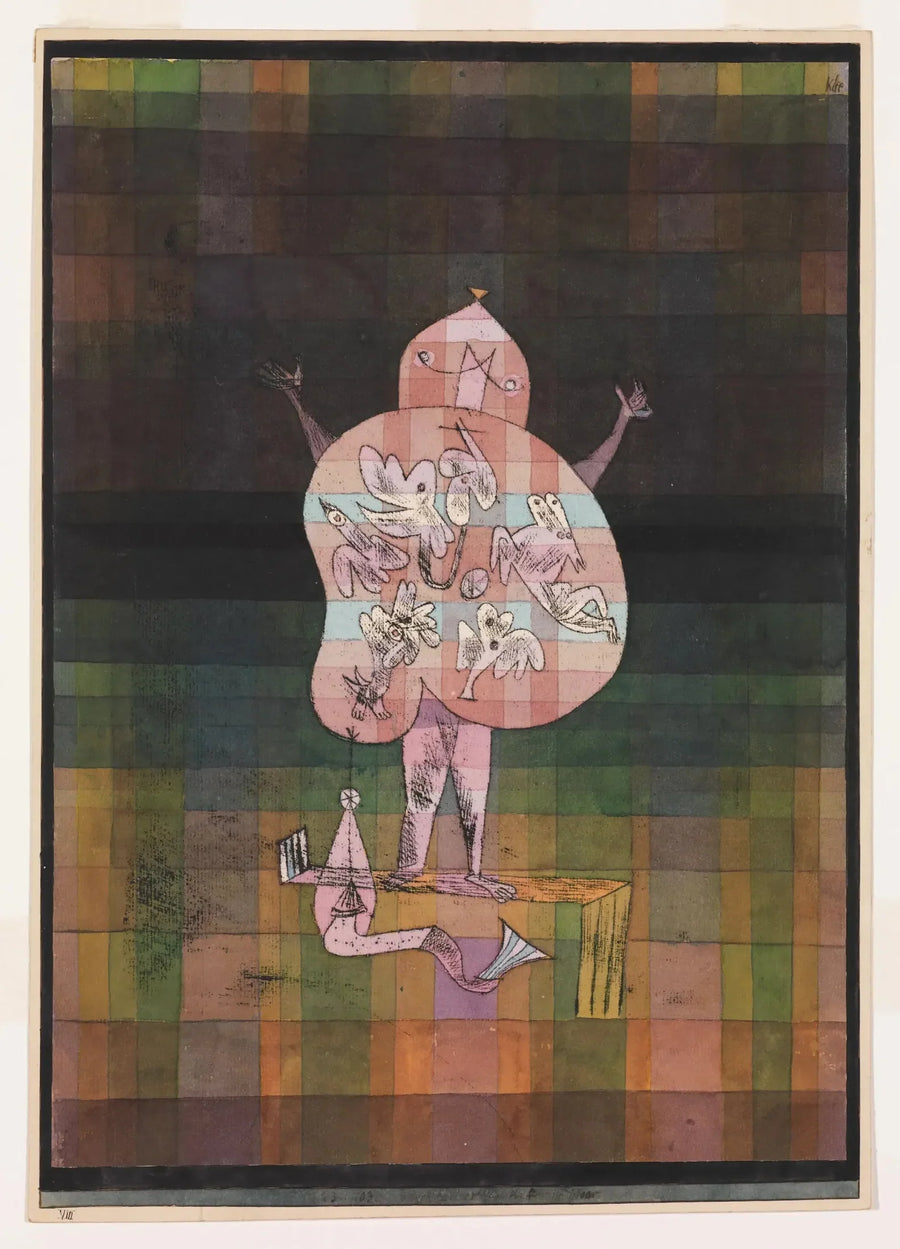Ventriloquista e urlatore nella landa - Paul Klee