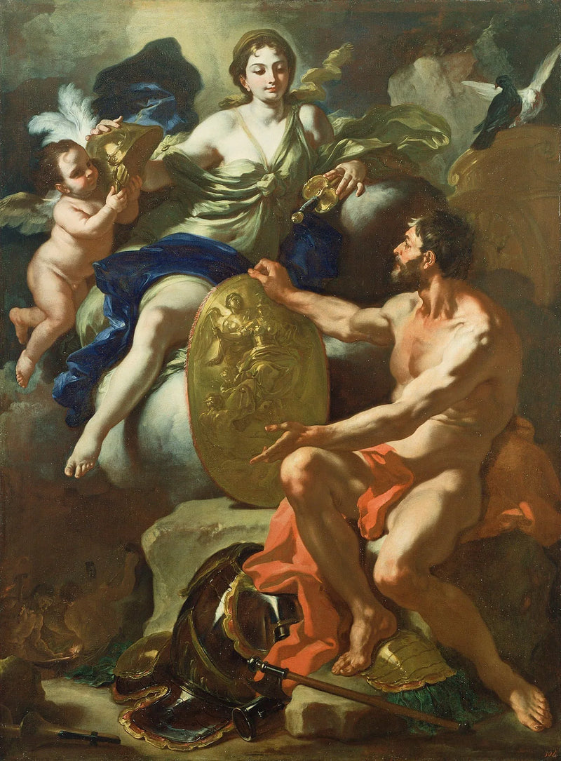 Venere alla forgia di Vulcano - Francesco Solimena