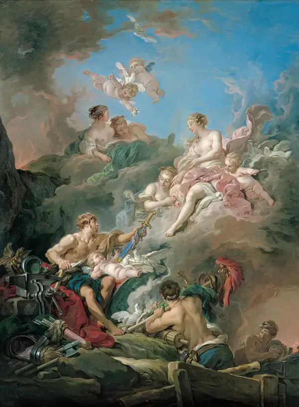 Venere alla forgia di Vulcano - François Boucher