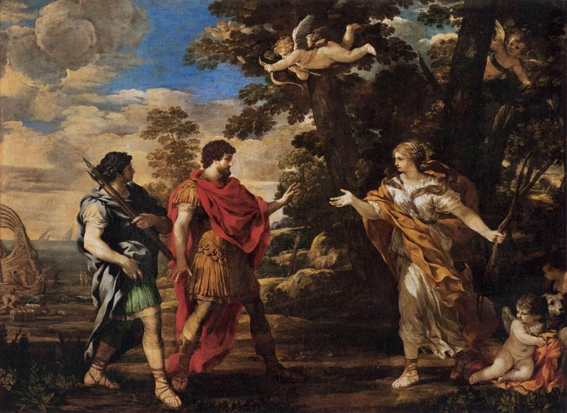 Venere che appare a Enea - Pietro da Cortona