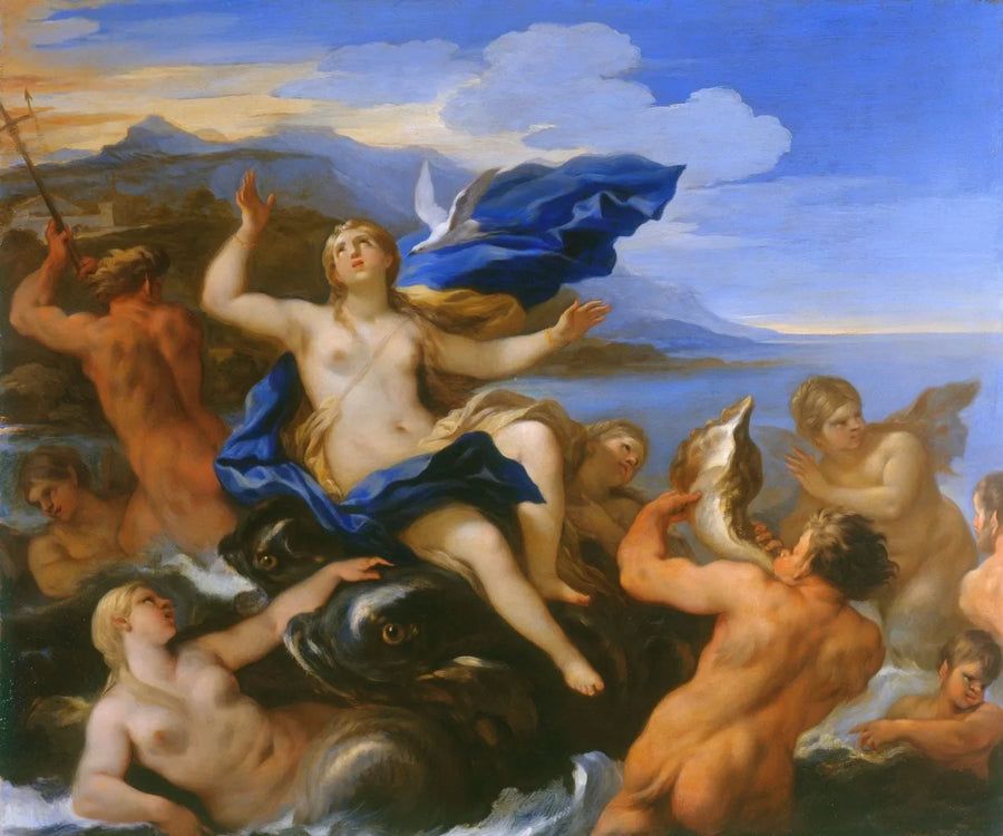 Venere apprende la sofferenza di Cupido - Luca Giordano