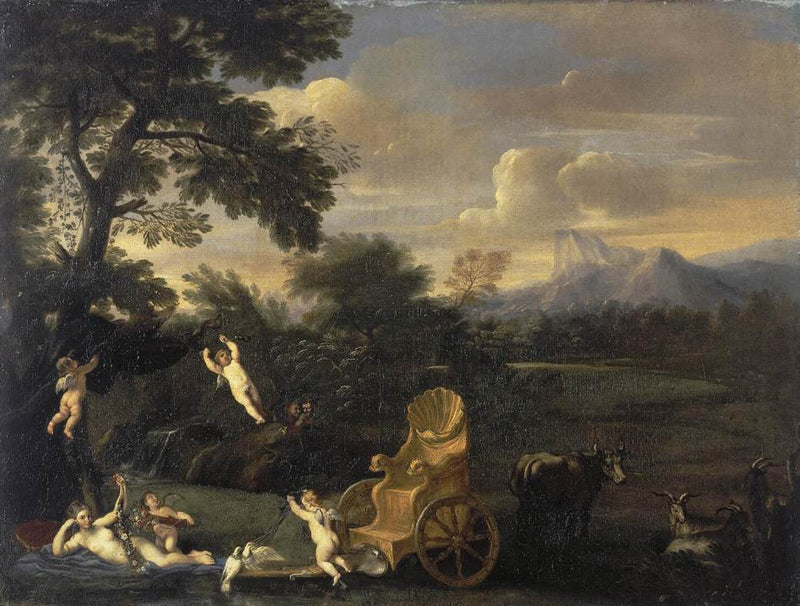Venere a riposo - Andrea Sacchi