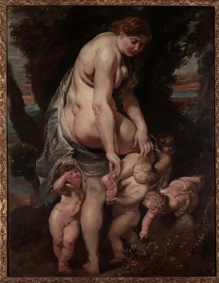 Venere ferita da uno spino - Peter Paul Rubens