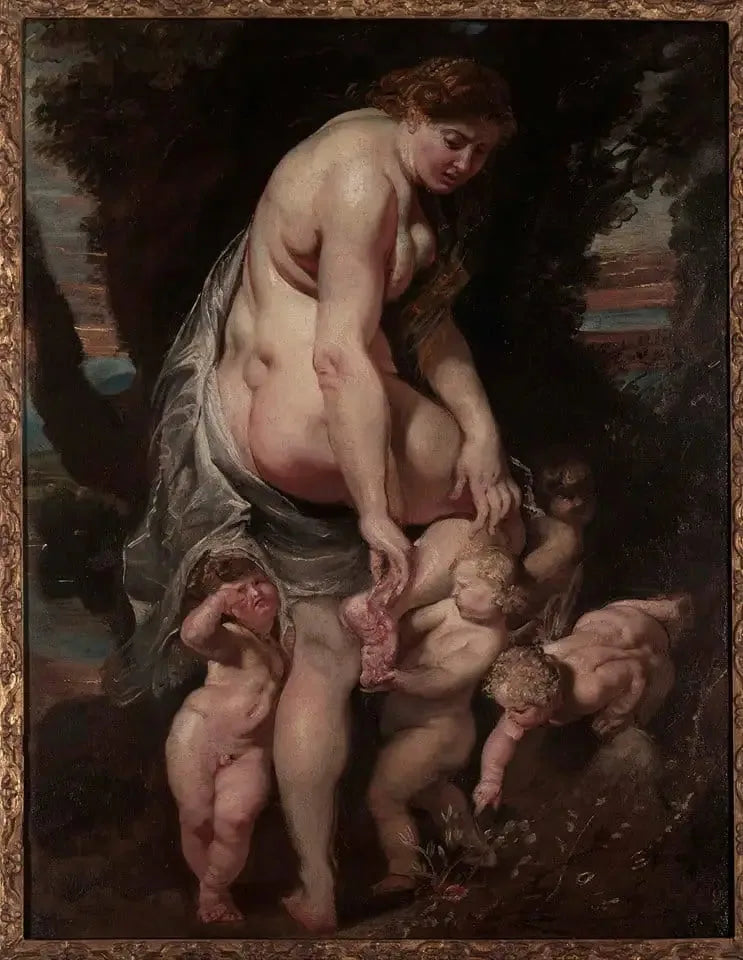 Venere ferita da uno spino - Peter Paul Rubens