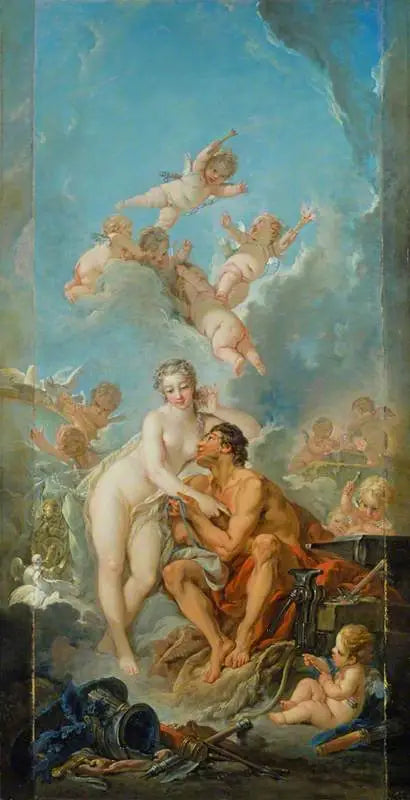 Venere presso Marte, detto erroneamente anche Venere presso Vulcano - François Boucher