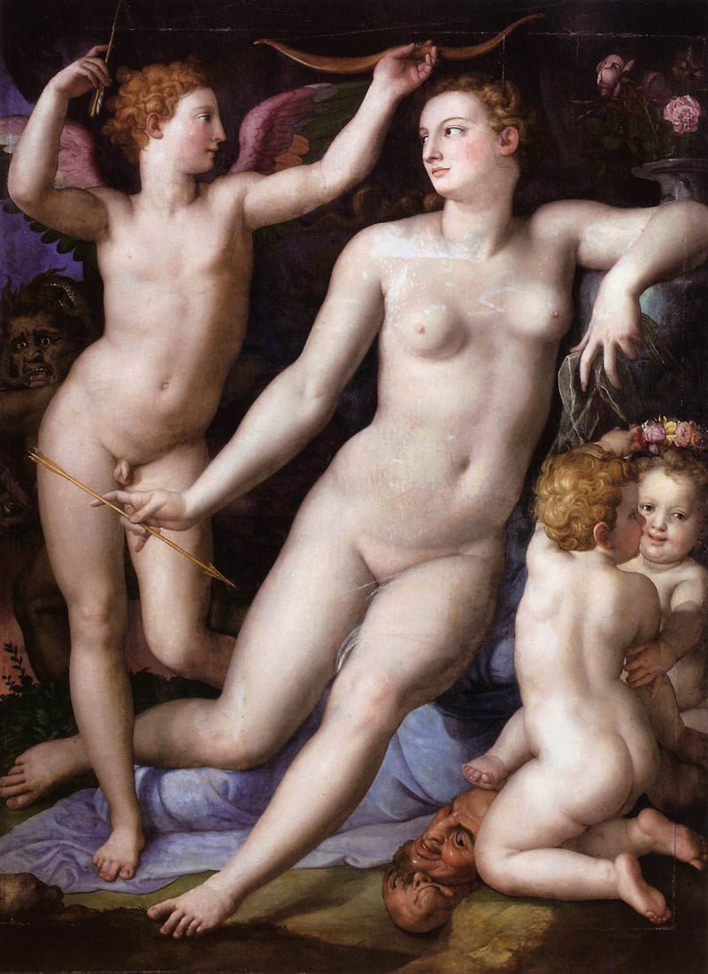 Venere, Amore e la gelosia - Bronzino