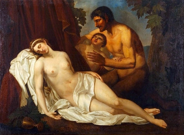 Vénus inebriata da un satiro (« La Nuda ») - Annibale Carracci