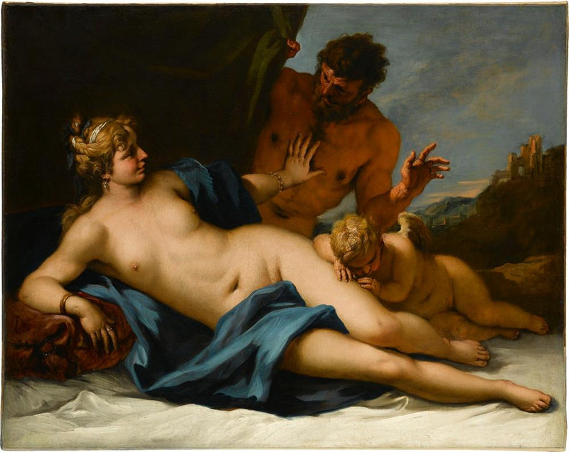 Venere è sorpresa da un satiro - Sebastiano Ricci