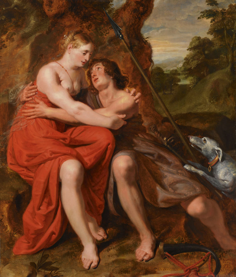 Vénus et Adonis - Josse de Pape