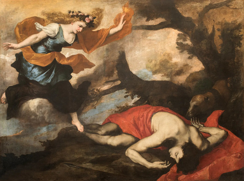 Venere e Adone - Jusepe de Ribera