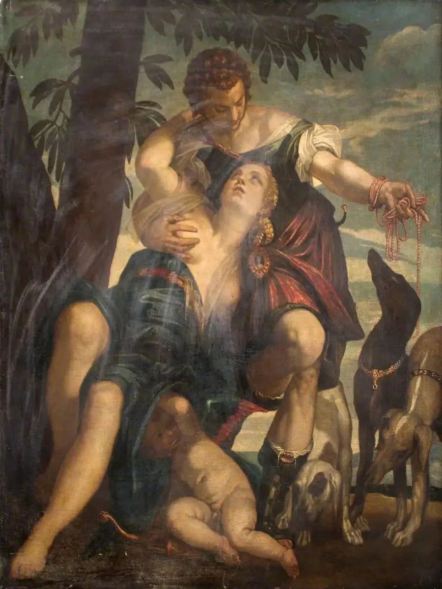 Venere e Adone - Paolo Veronese
