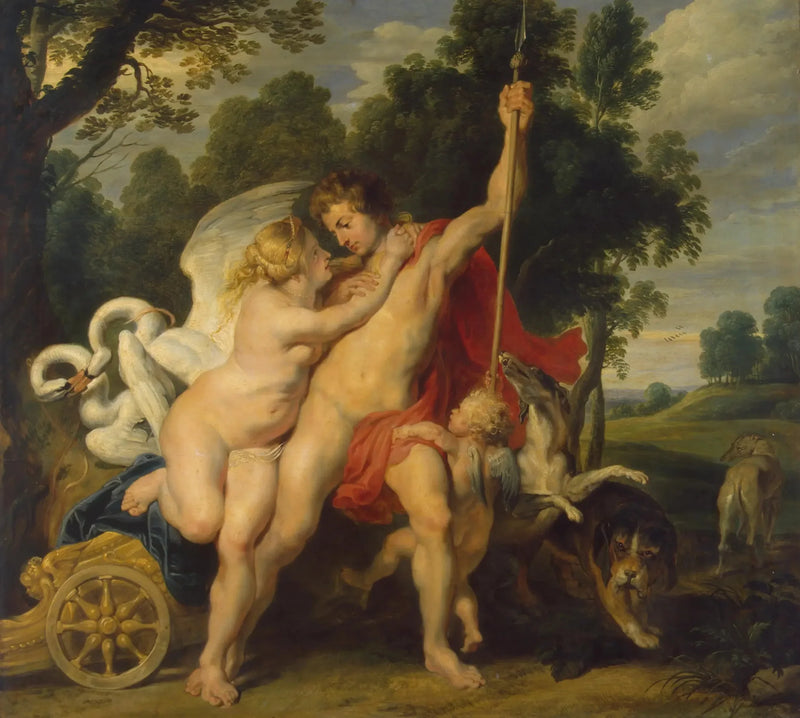 Venere e Adone - Peter Paul Rubens