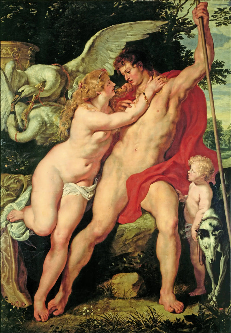 Venere e Adone - Peter Paul Rubens