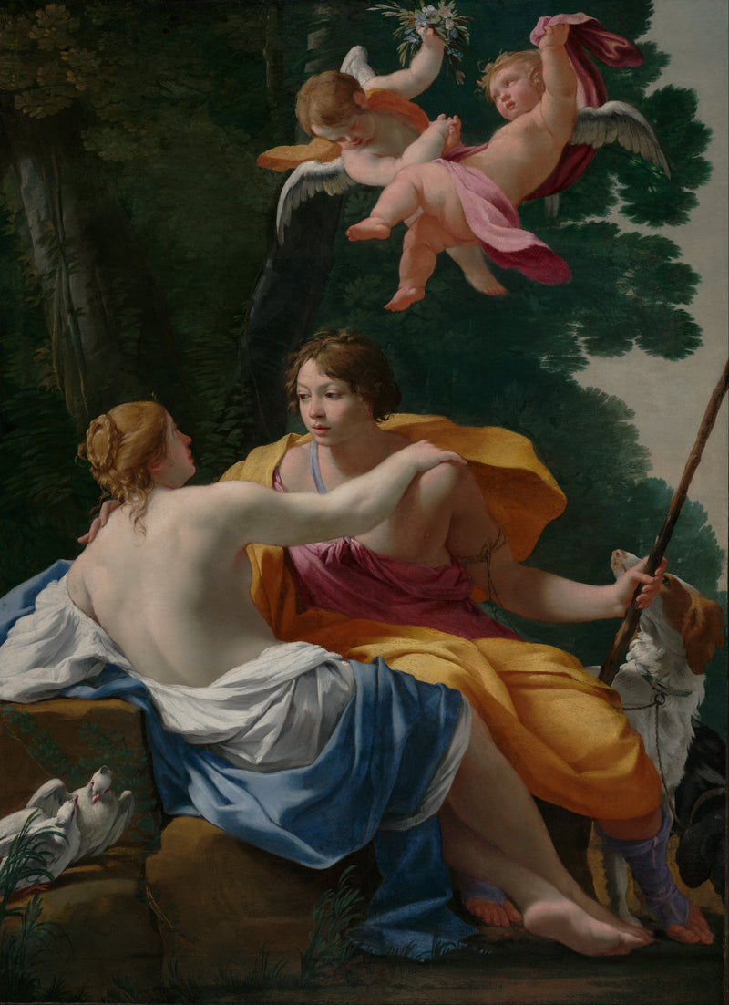 Venere e Adone - Simon Vouet