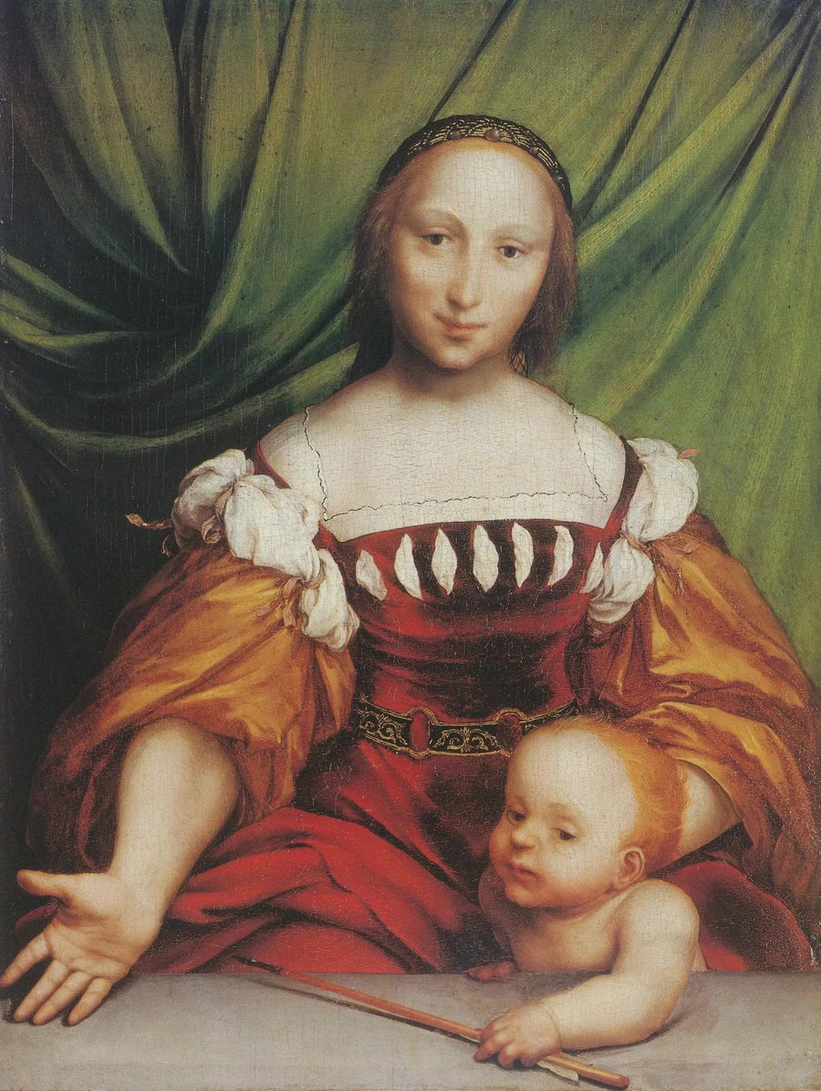 Venere e Amore - Hans Holbein il Giovane