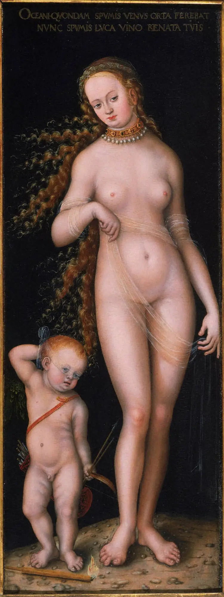 Venere e Amore - Lucas Cranach il Vecchio