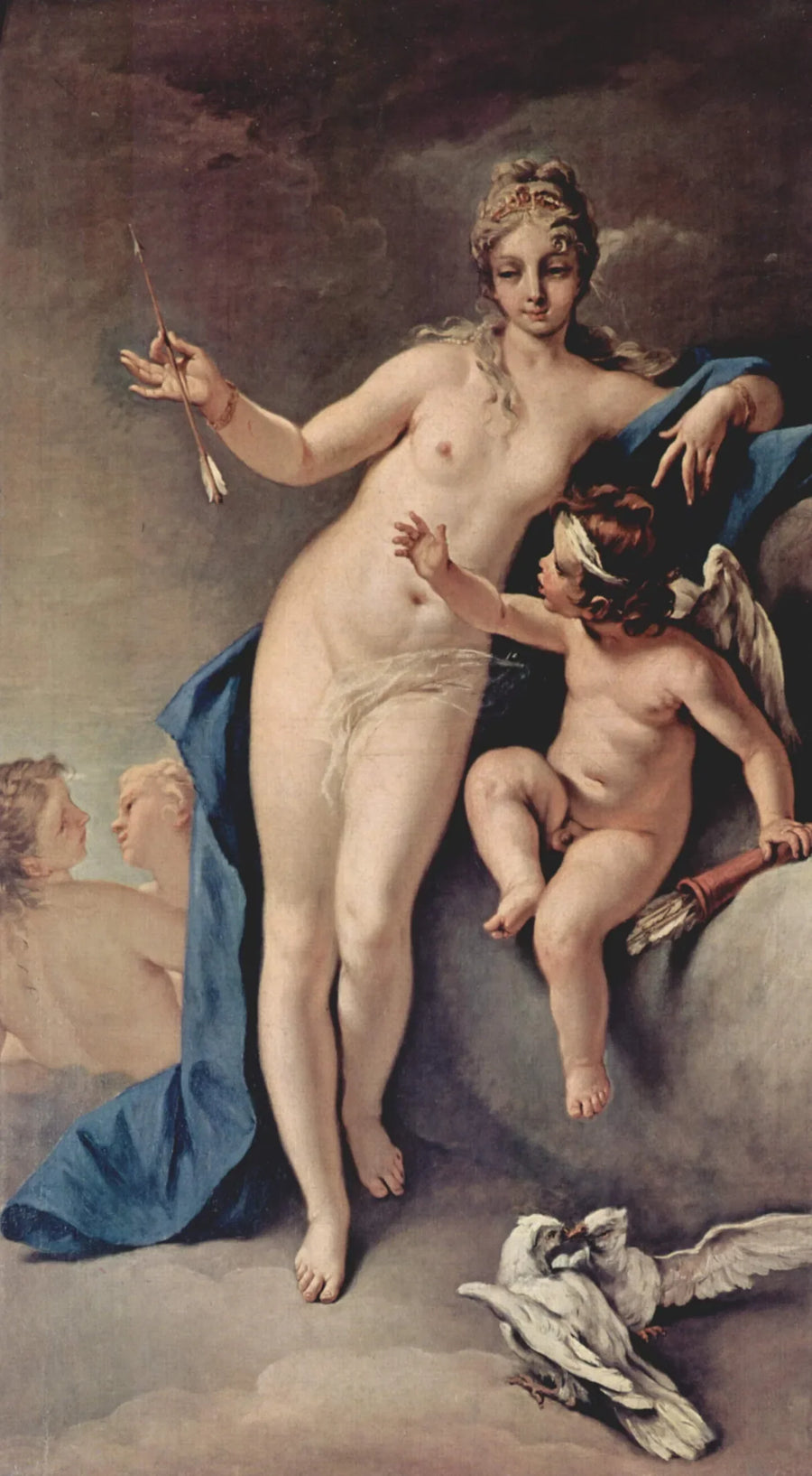 Venere e Amore - Sebastiano Ricci