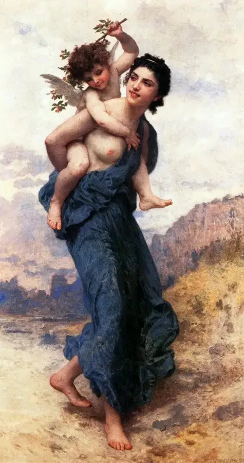 Venere e Cupido. - Bouguereau