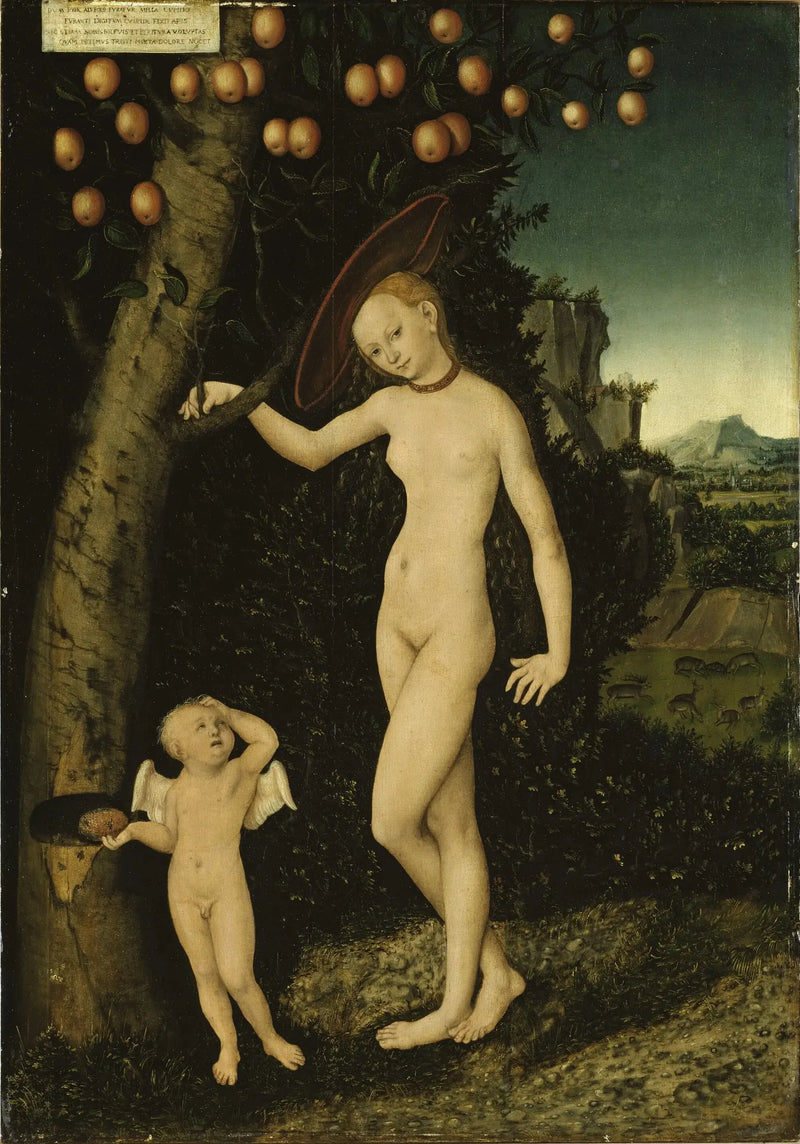 Venere e Cupido in ladro di miele - Lucas Cranach il Vecchio