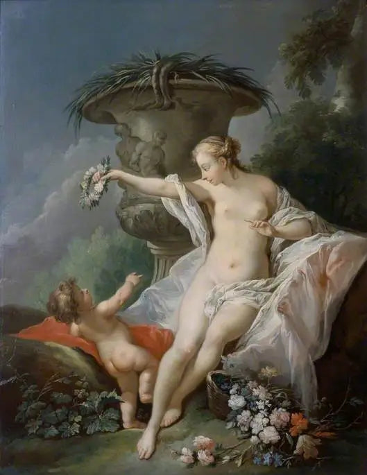 Venere e Cupido - François Boucher