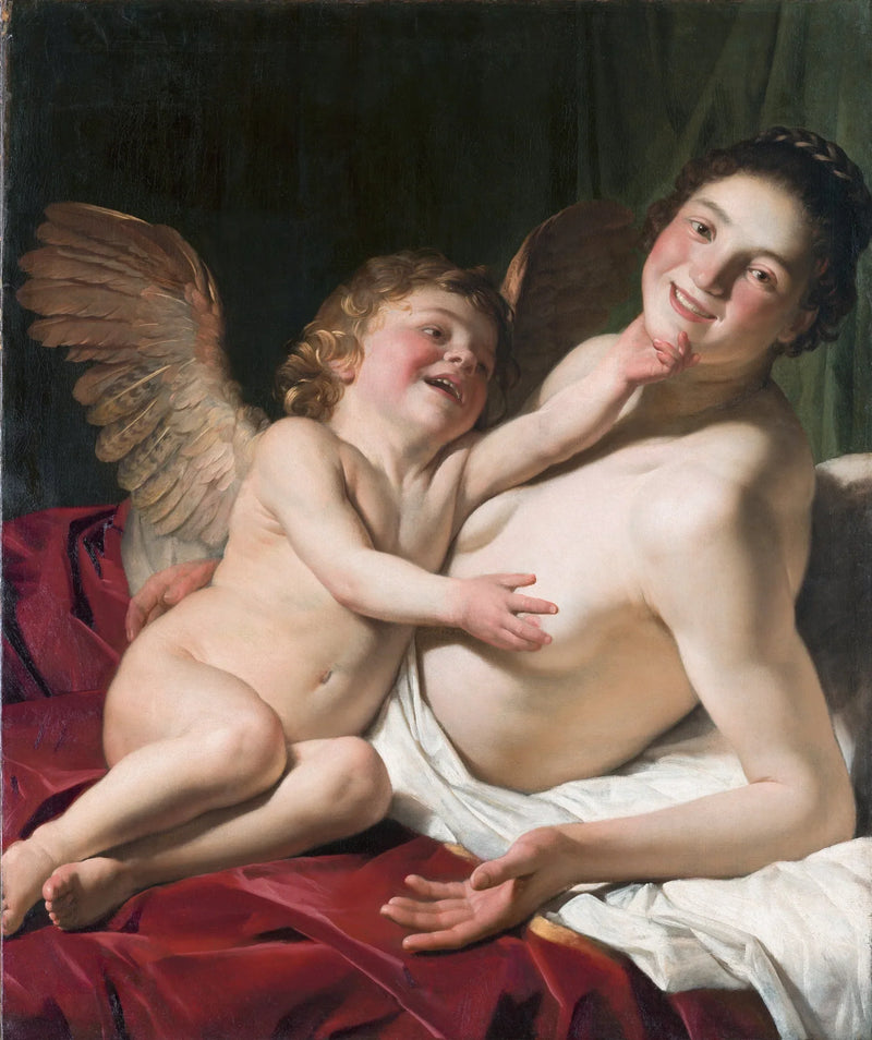 Venere e Cupido - Gerrit van Honthorst