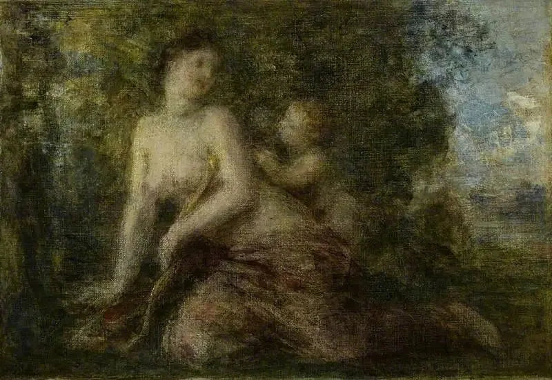 Venere e Cupido - Henri Fantin-Latour