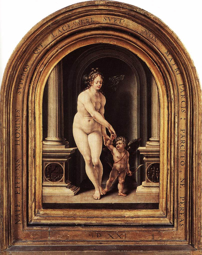Venere e Cupido - Jan Gossaert
