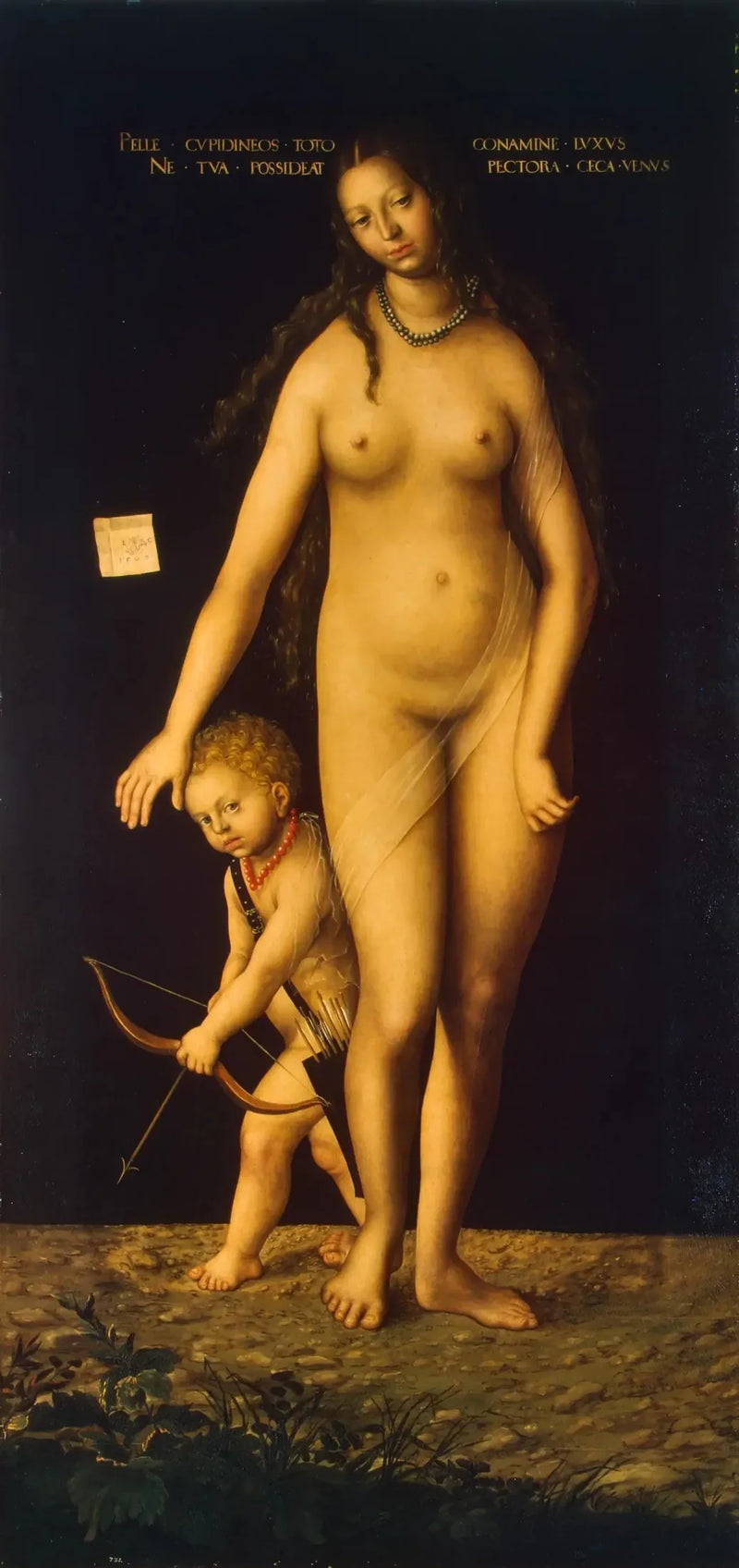 Venere e Cupido - Lucas Cranach il Vecchio