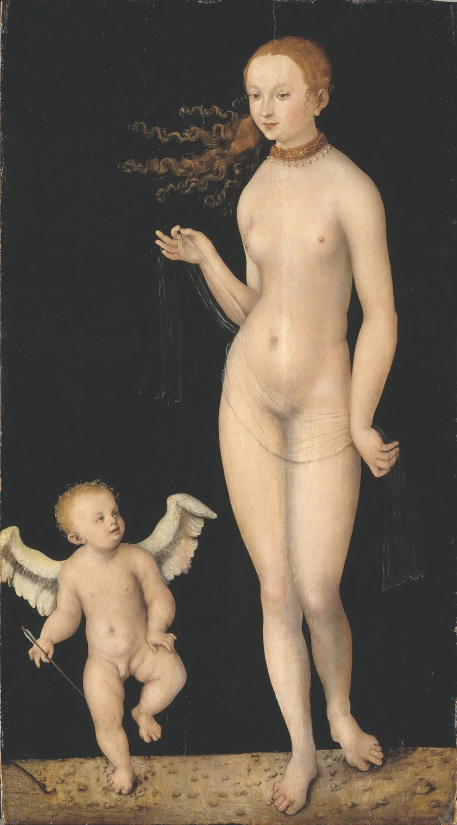 Venere e Cupido - Lucas Cranach il Vecchio