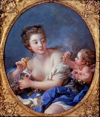Venere e l'amore - François Boucher
