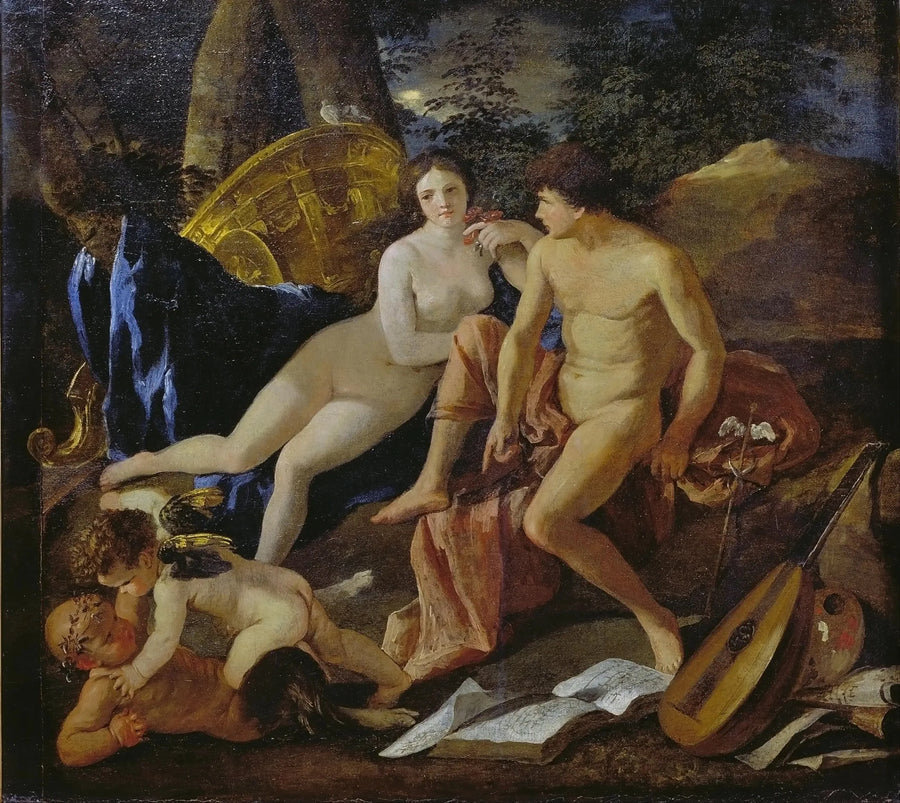 Venere e Mercurio - Nicolas Poussin