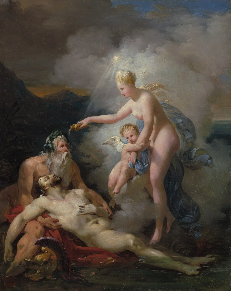 Venus Healing Aeneas - Merry-Joseph Blondel