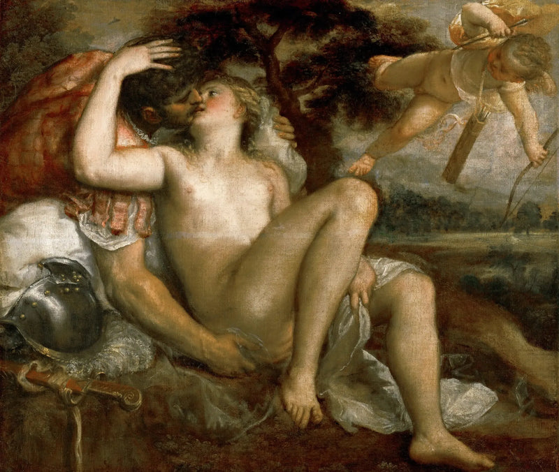Venere, Marte e Cupido - Tiziano
