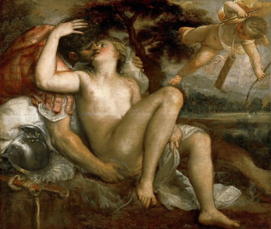 Venere, Marte e Cupido - Tiziano