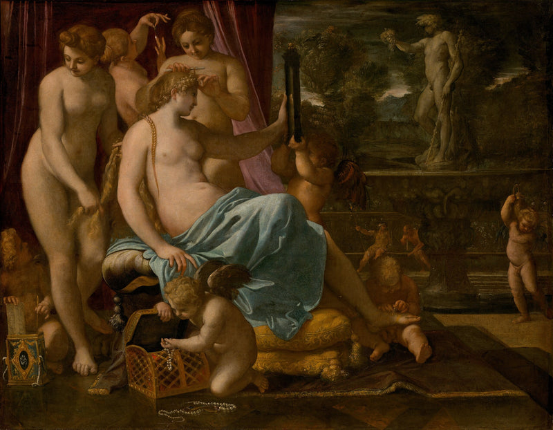 Venere decorata dalle Grazie - Annibale Carracci