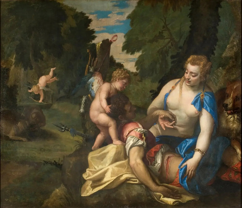 Venere piangente Adone - Paul Véronèse
