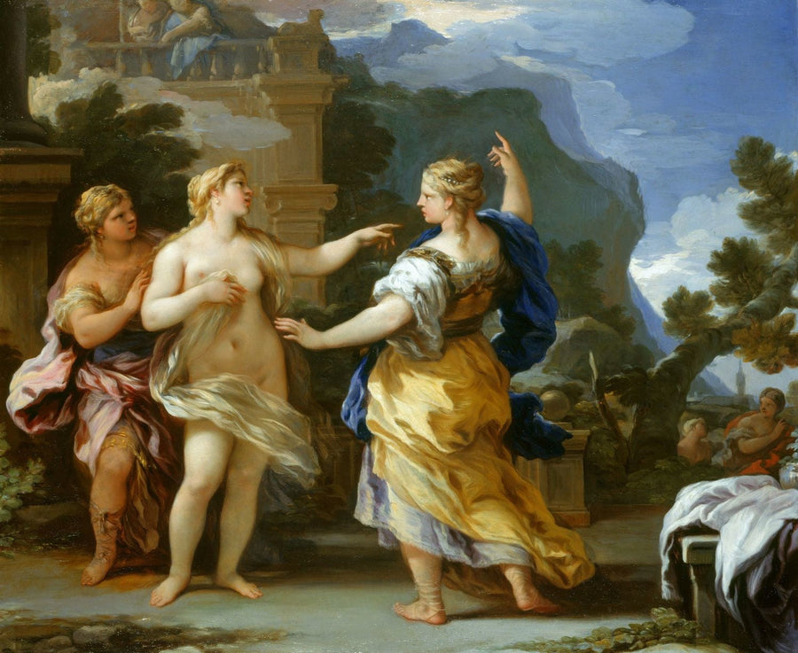 Venere punisce Psiche con una macchia - Luca Giordano