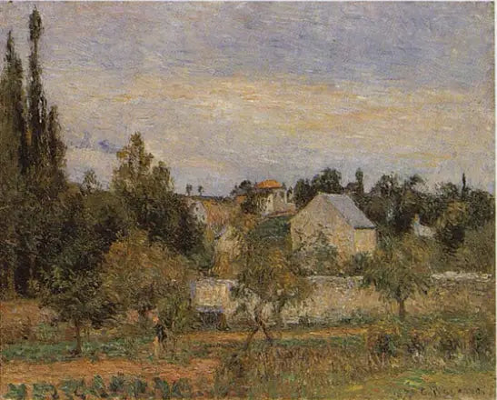 Frutteto all'Hermitage, Pontoise - Camille Pissarro