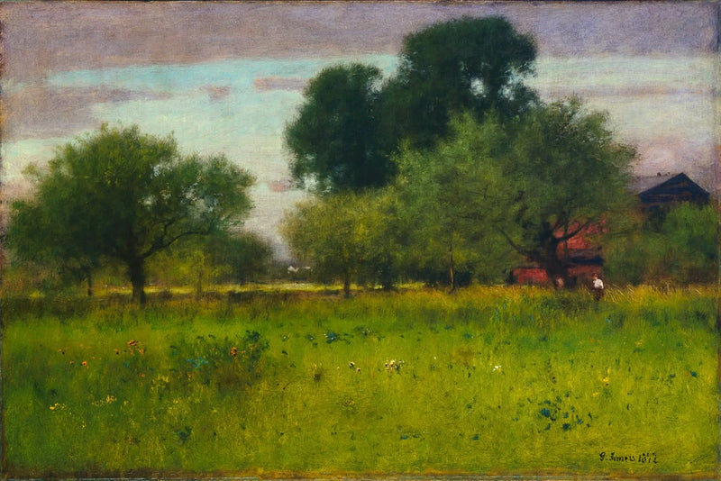 Orto di meli - George Inness
