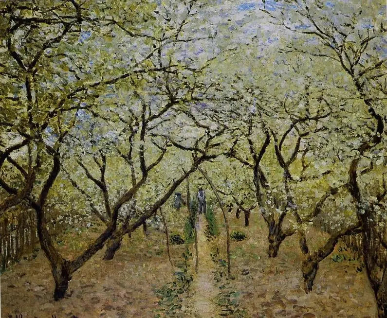 Frutteto in fiore - Claude Monet