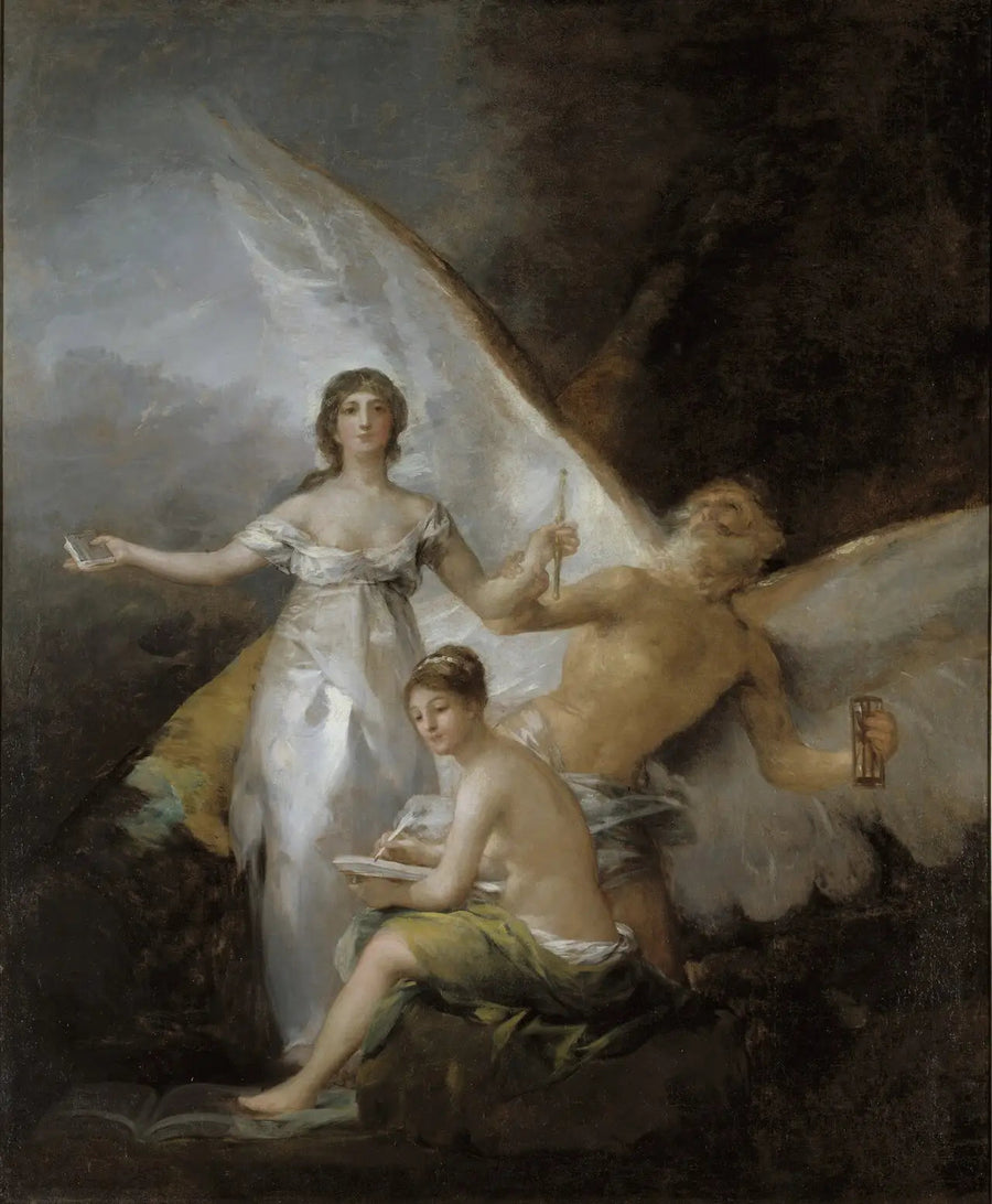 Verità, il Tempo e la Storia - Francisco de Goya