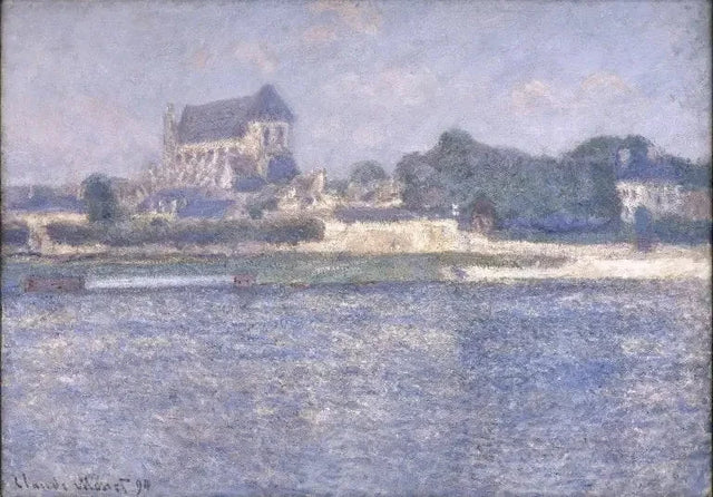 Vernon, sole W1386 - Claude Monet