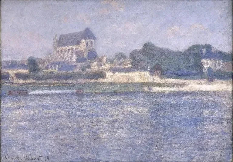 Vernon, sole W1386 - Claude Monet