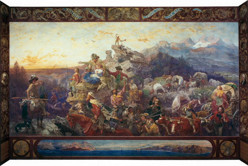 Vers l'Ouest, l'Impero prosegue il suo cammino - Emanuel Leutze