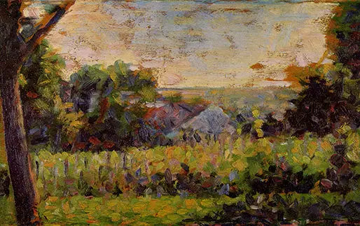 Vers il villaggio - Georges Seurat