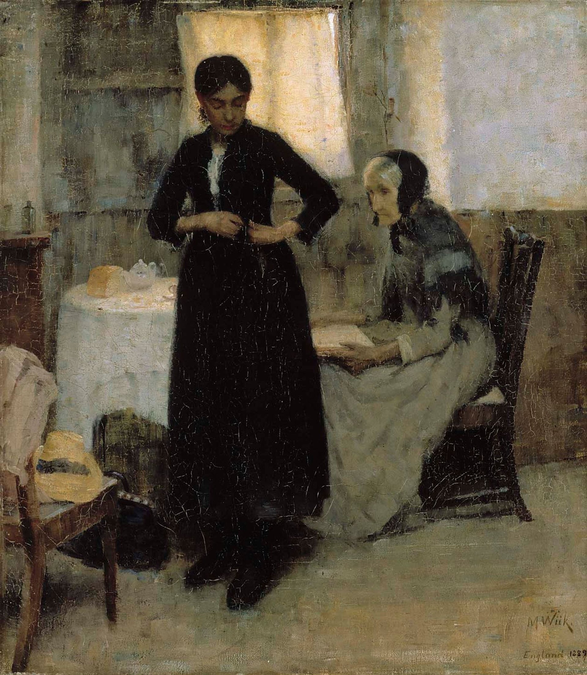 Vers le vaste monde, Maria Wiik, 1889