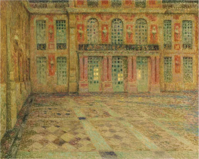 Versailles : Corte d'Onore - Henri Le Sidaner